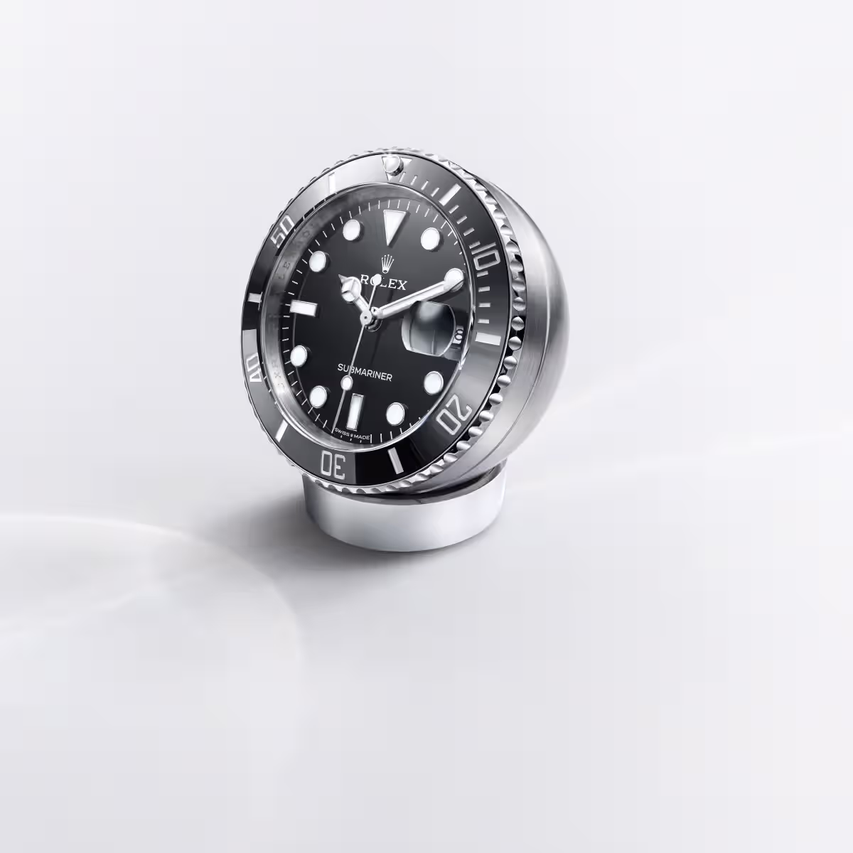 Rolex Submariner Date Tischuhr — Detailansicht