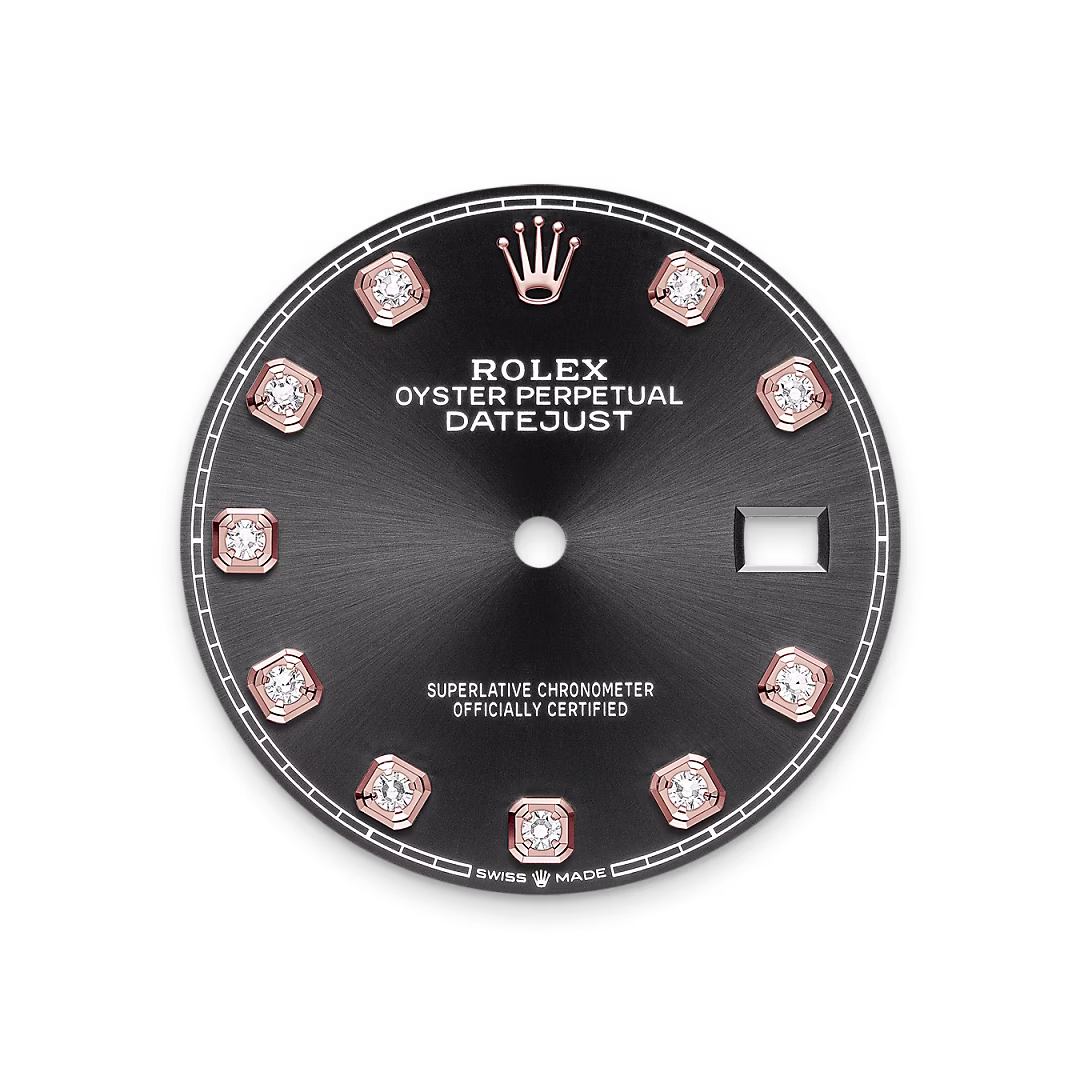 Rolex Datejust 36 — Strahlend schwarzes Zifferblatt
