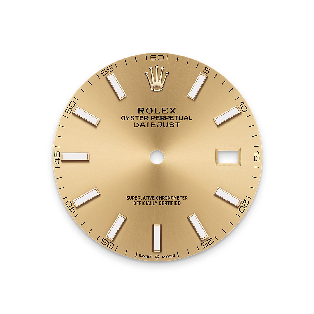 Rolex Datejust 41 — Champagner­farbenes Zifferblatt