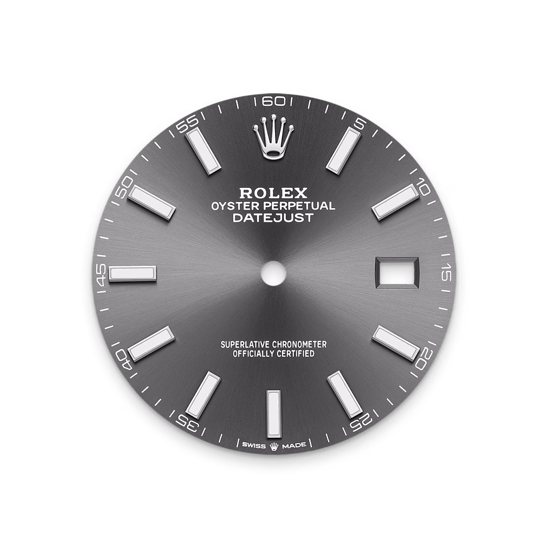 Rolex Datejust 41 — Schiefergraues Zifferblatt