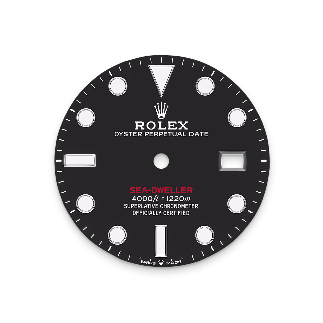 Rolex Sea-Dweller — Tiefschwarzes Zifferblatt
