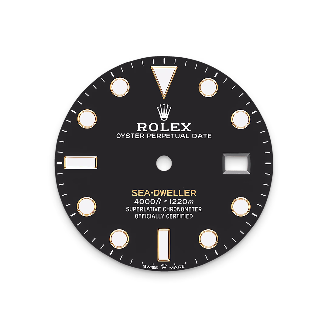 Rolex Sea-Dweller — Tiefschwarzes Zifferblatt
