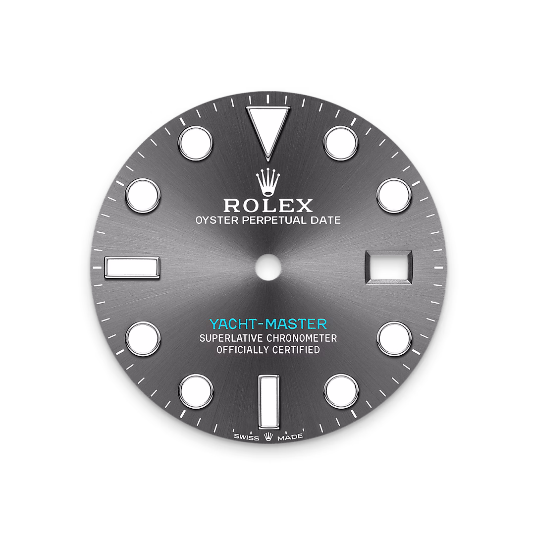 Rolex Yacht-Master 40 — Schiefergraues Zifferblatt