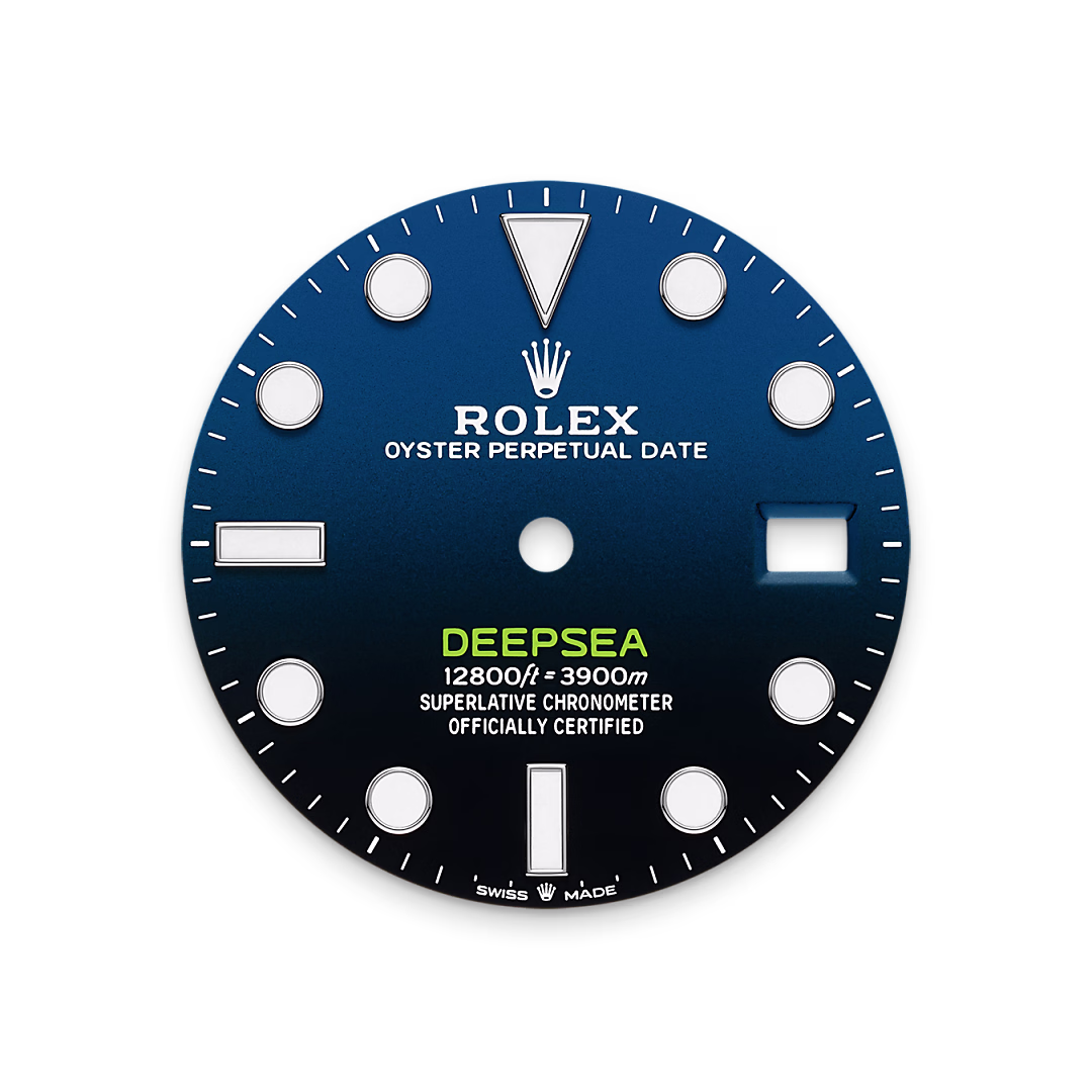 Rolex Rolex Deepsea — Zifferblatt D-blue