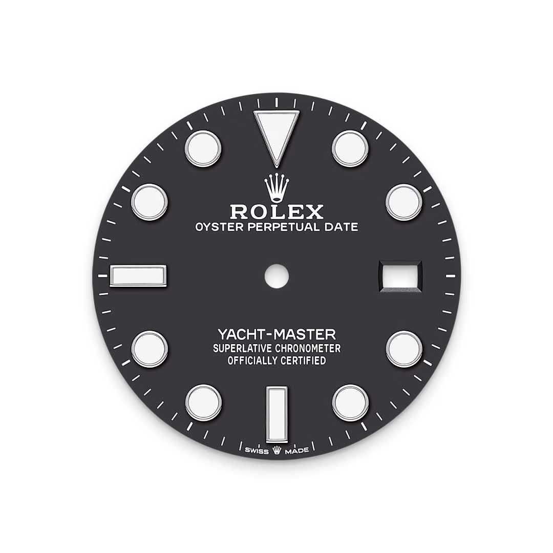 Rolex Yacht-Master 42 — Tiefschwarzes Zifferblatt