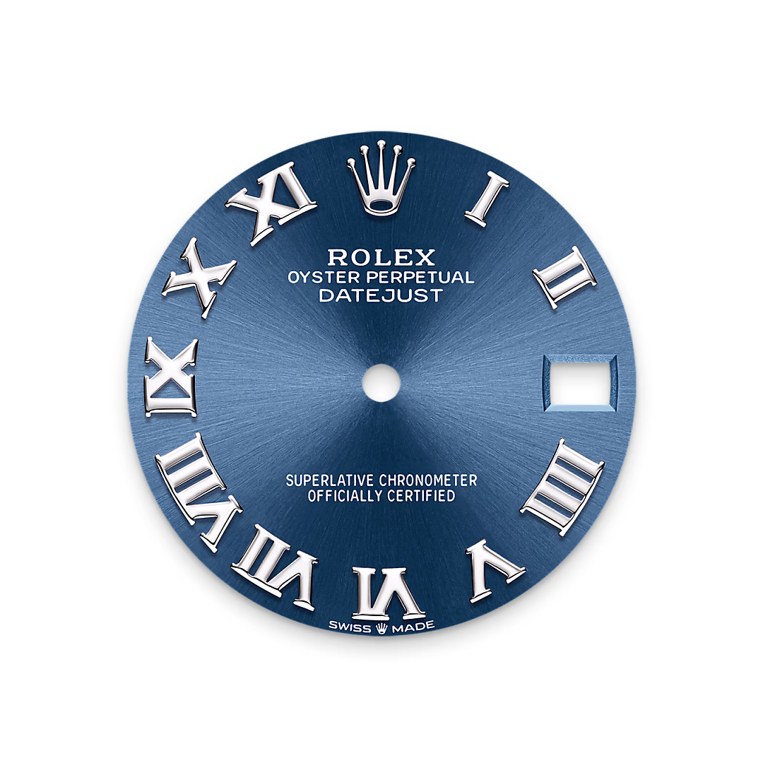 Rolex Datejust 31 — Strahlend blaues Zifferblatt