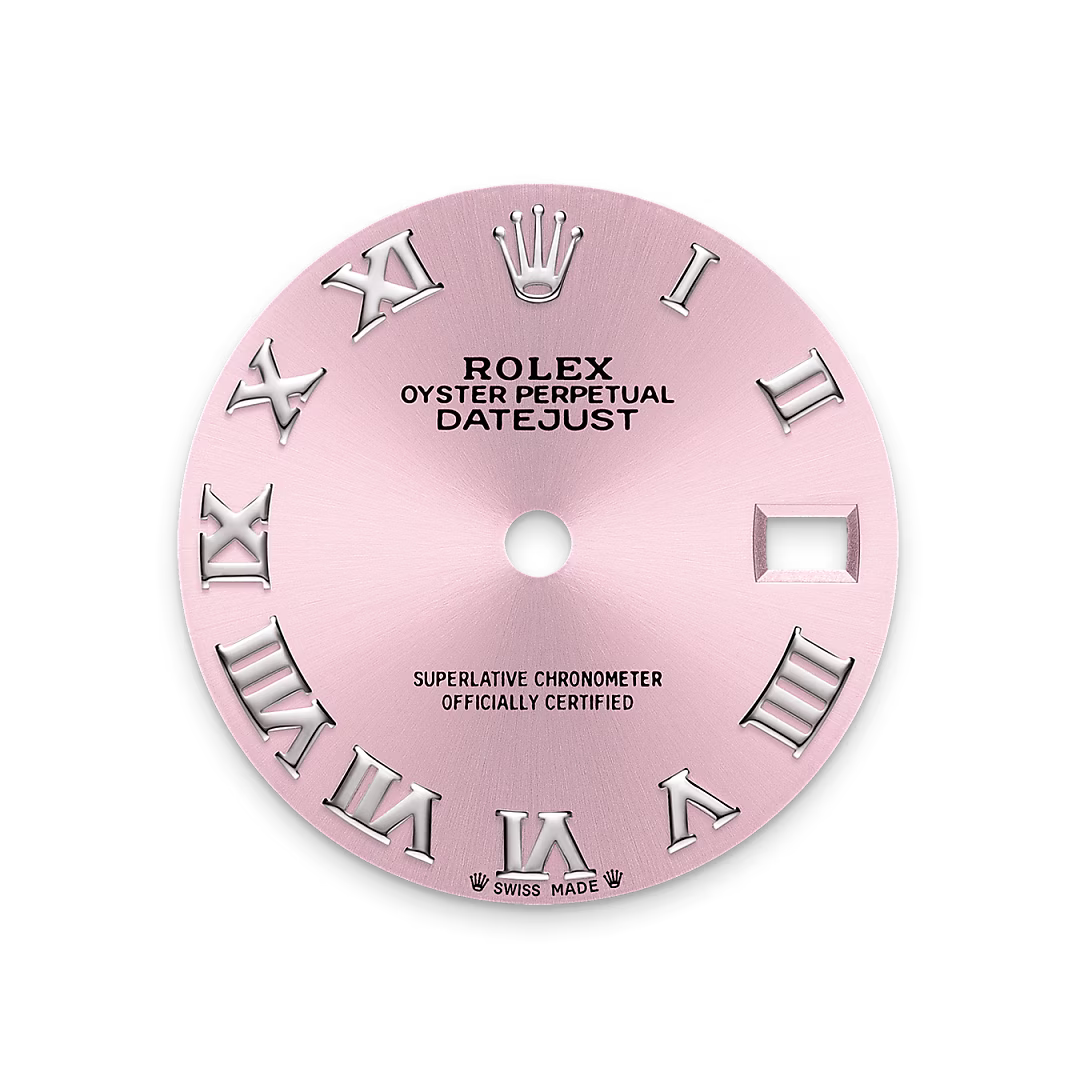 Rolex Lady-Datejust — Roséfarbenes Zifferblatt