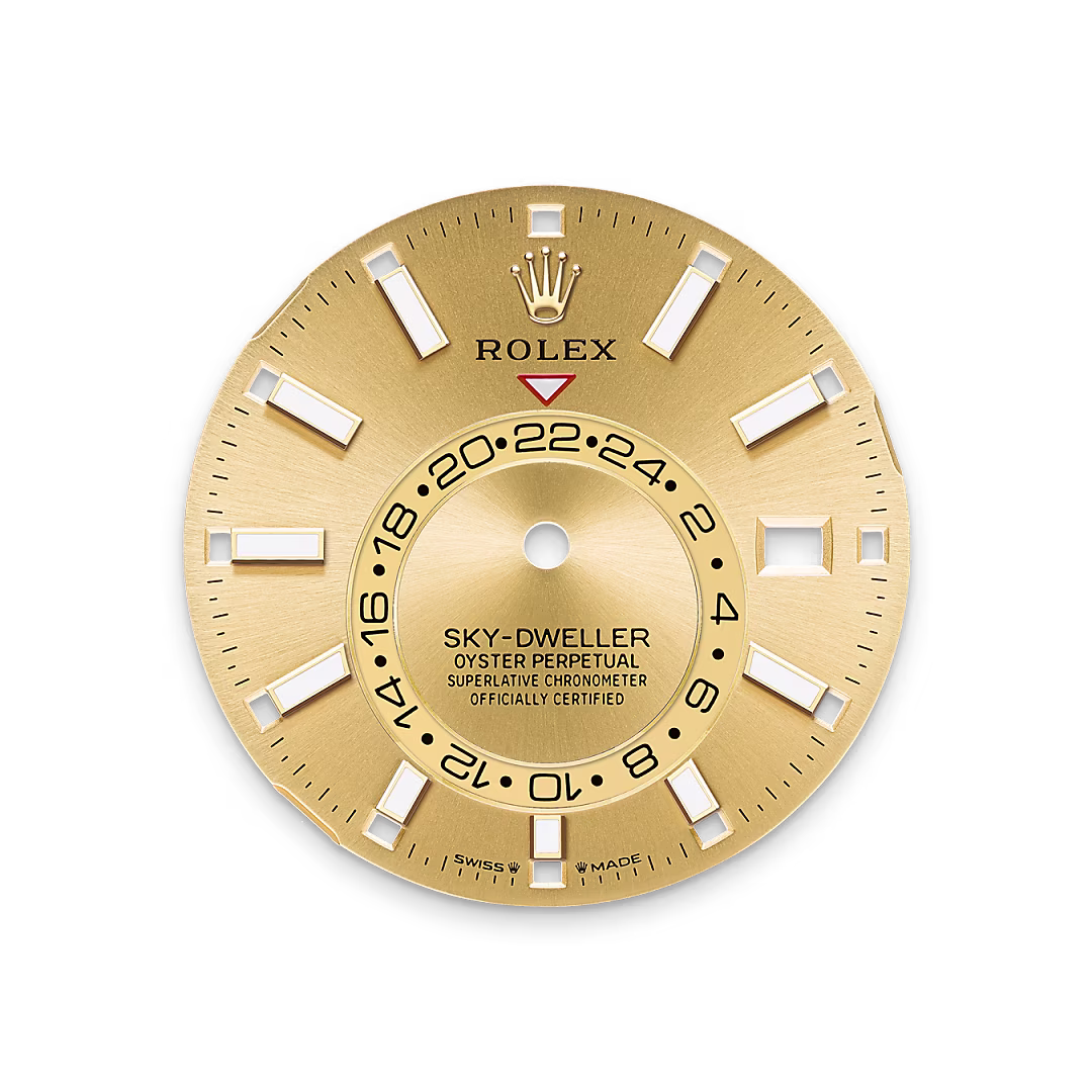 Rolex Sky-Dweller — Champagner­farbenes Zifferblatt