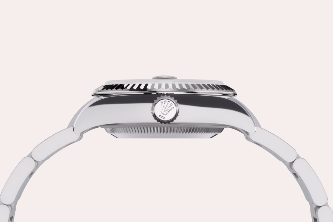 Rolex Lady-Datejust — Rolesor weiß