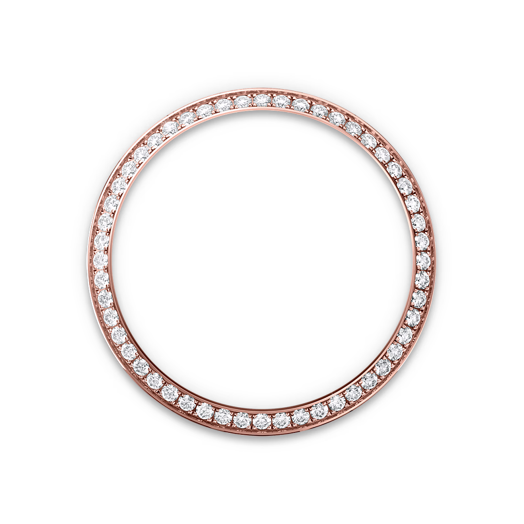 Rolex Oyster Perpetual 34 — Diamantbesetzte Lünette