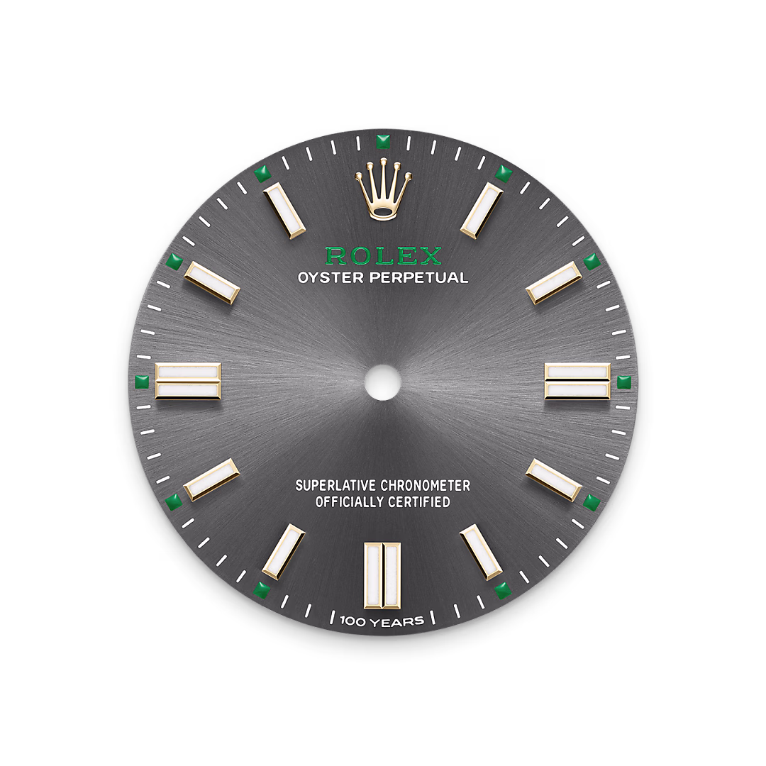 Rolex Oyster Perpetual 36 — Schiefergraues Zifferblatt