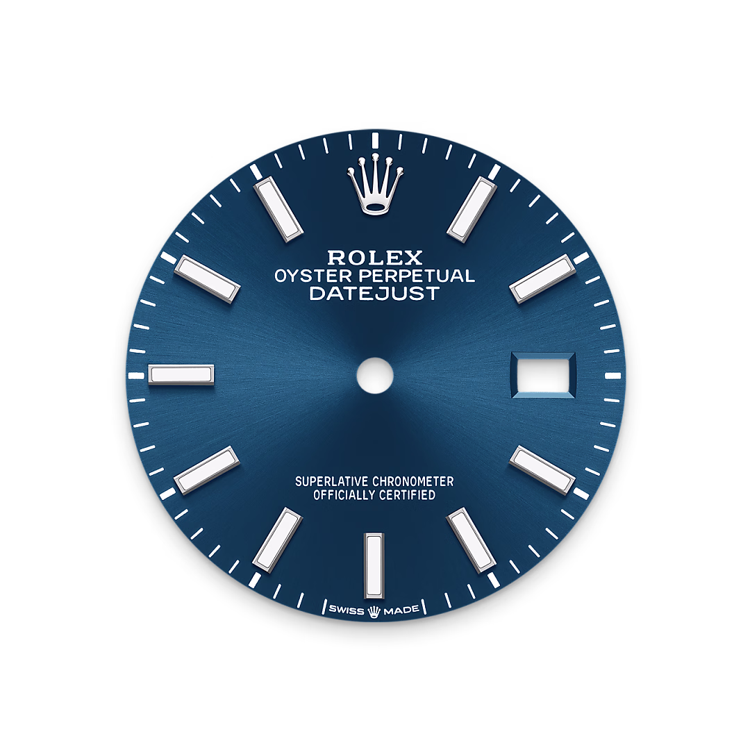 Rolex Datejust 36 — Strahlend blaues Zifferblatt