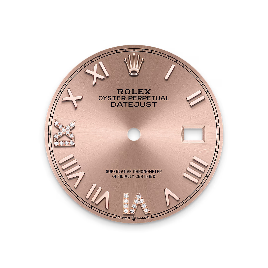 Rolex Datejust 36 — Zifferblatt Farbe Rosé