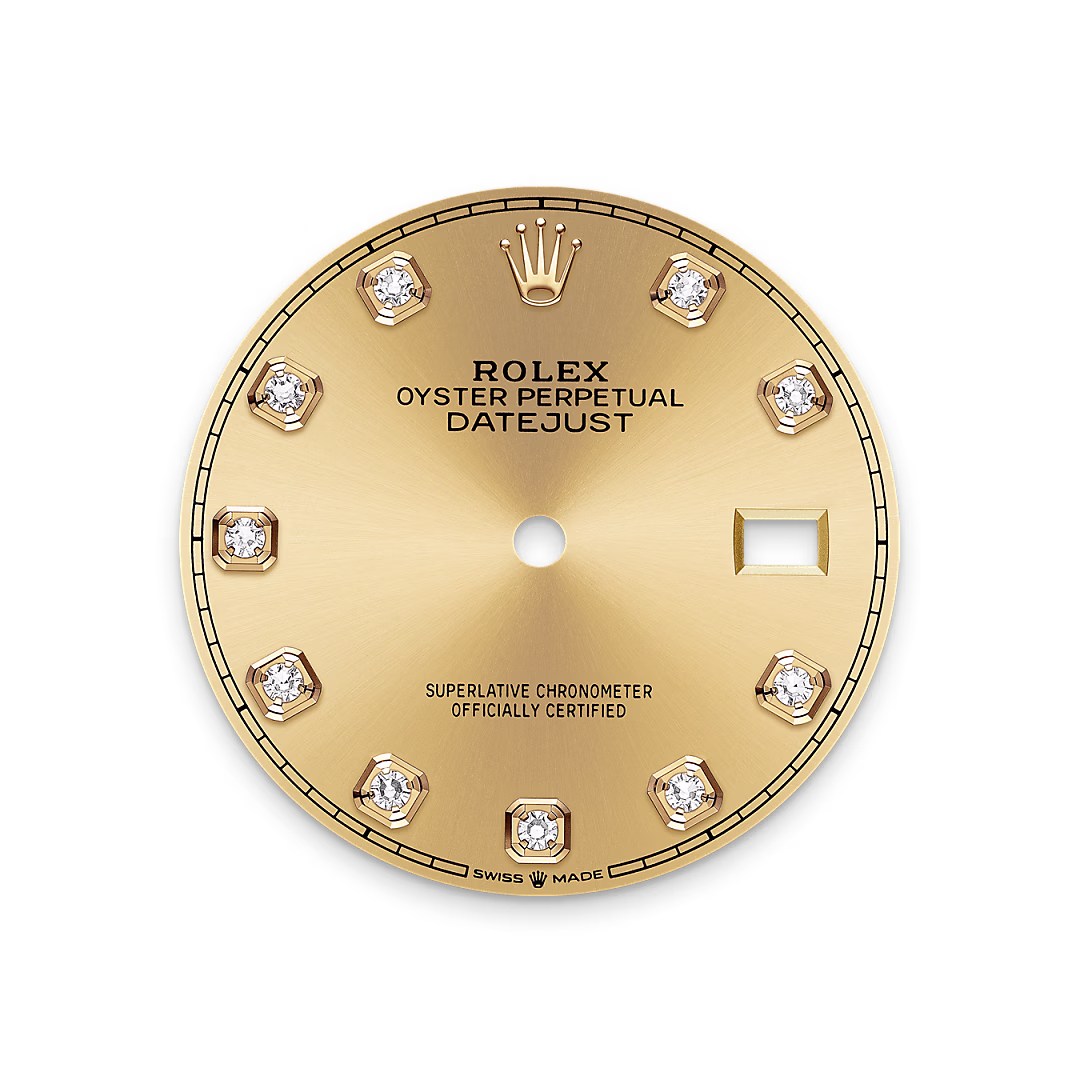 Rolex Datejust 36 — Champagner­farbenes Zifferblatt