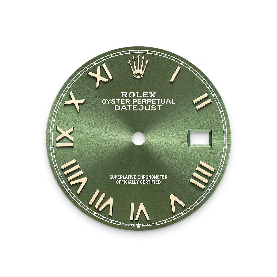 Rolex Datejust 36 — Olivgrünes Zifferblatt