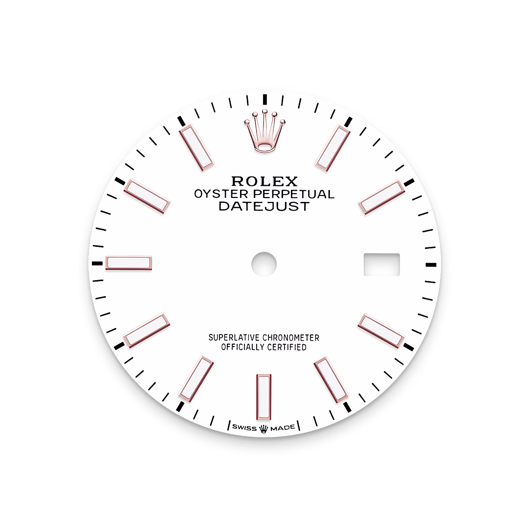 Rolex Datejust 36 — Weißes Zifferblatt