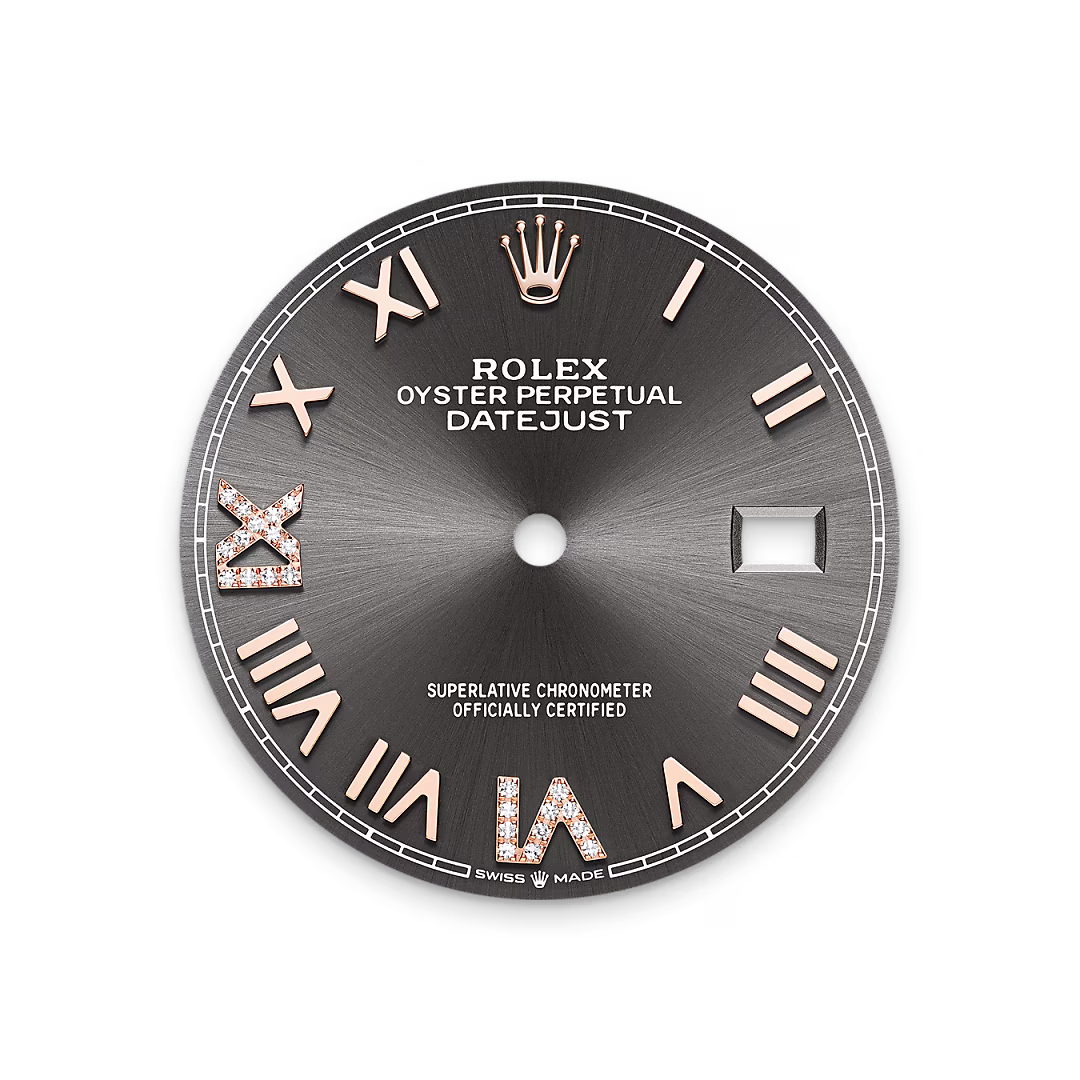 Rolex Datejust 36 — Schiefergraues Zifferblatt