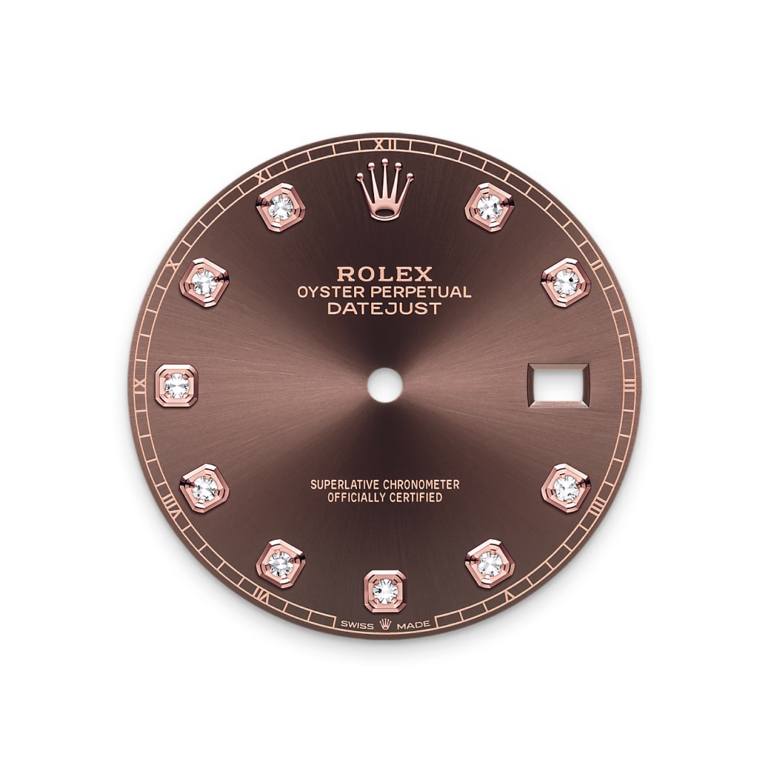 Rolex Datejust 41 — Schokoladen­­farbenes Zifferblatt