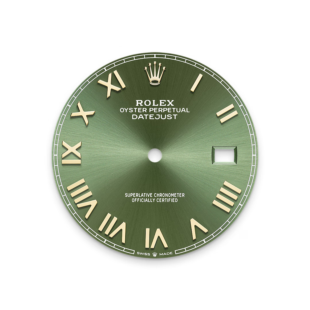 Rolex Datejust 41 — Olivgrünes Zifferblatt