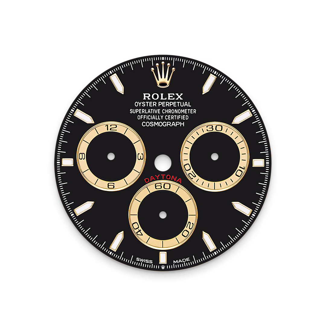 Rolex Cosmograph Daytona — Schwarzes Zifferblatt