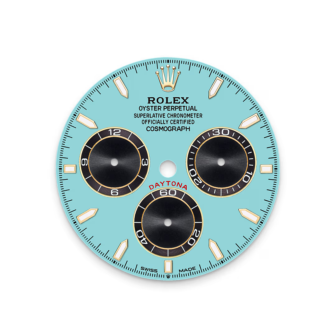 Rolex Cosmograph Daytona — Türkisblaues Zifferblatt