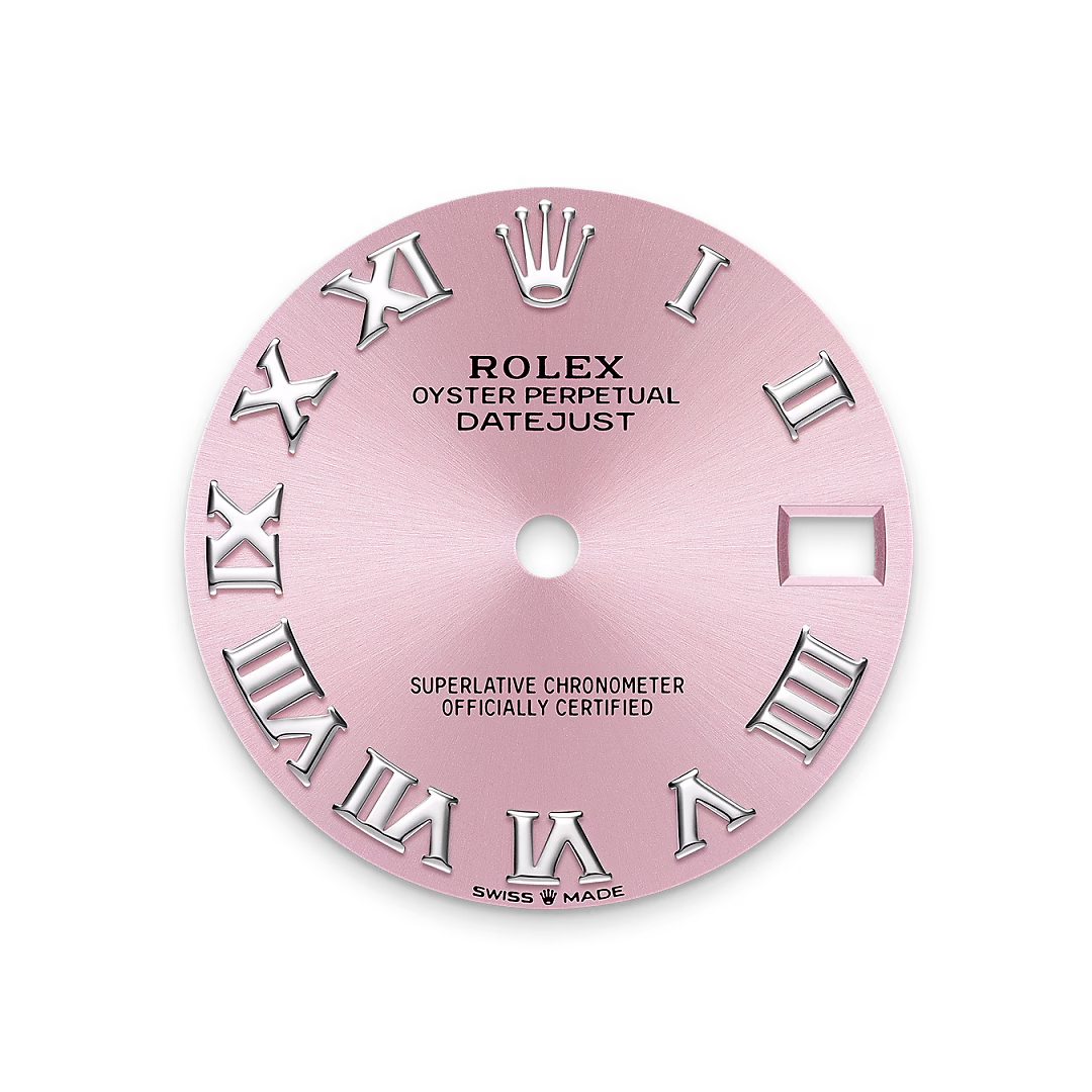 Rolex Datejust 31 — Roséfarbenes Zifferblatt