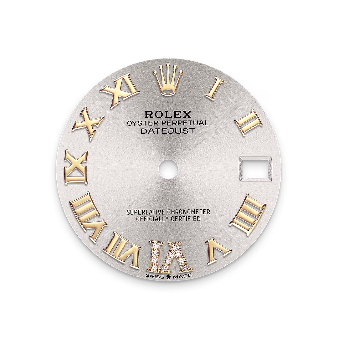 Rolex Datejust 31 — Silbernes Zifferblatt