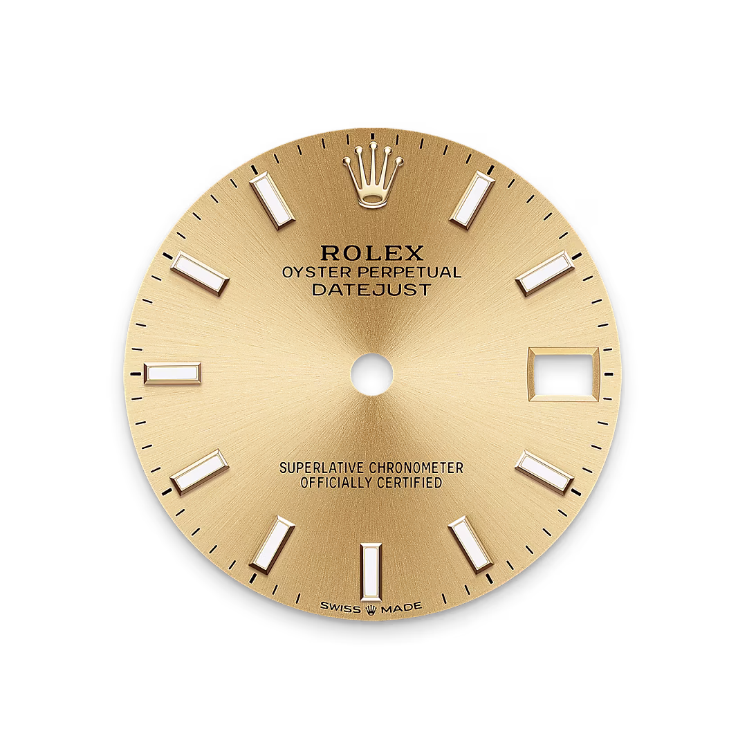 Rolex Datejust 31 — Champagner­farbenes Zifferblatt