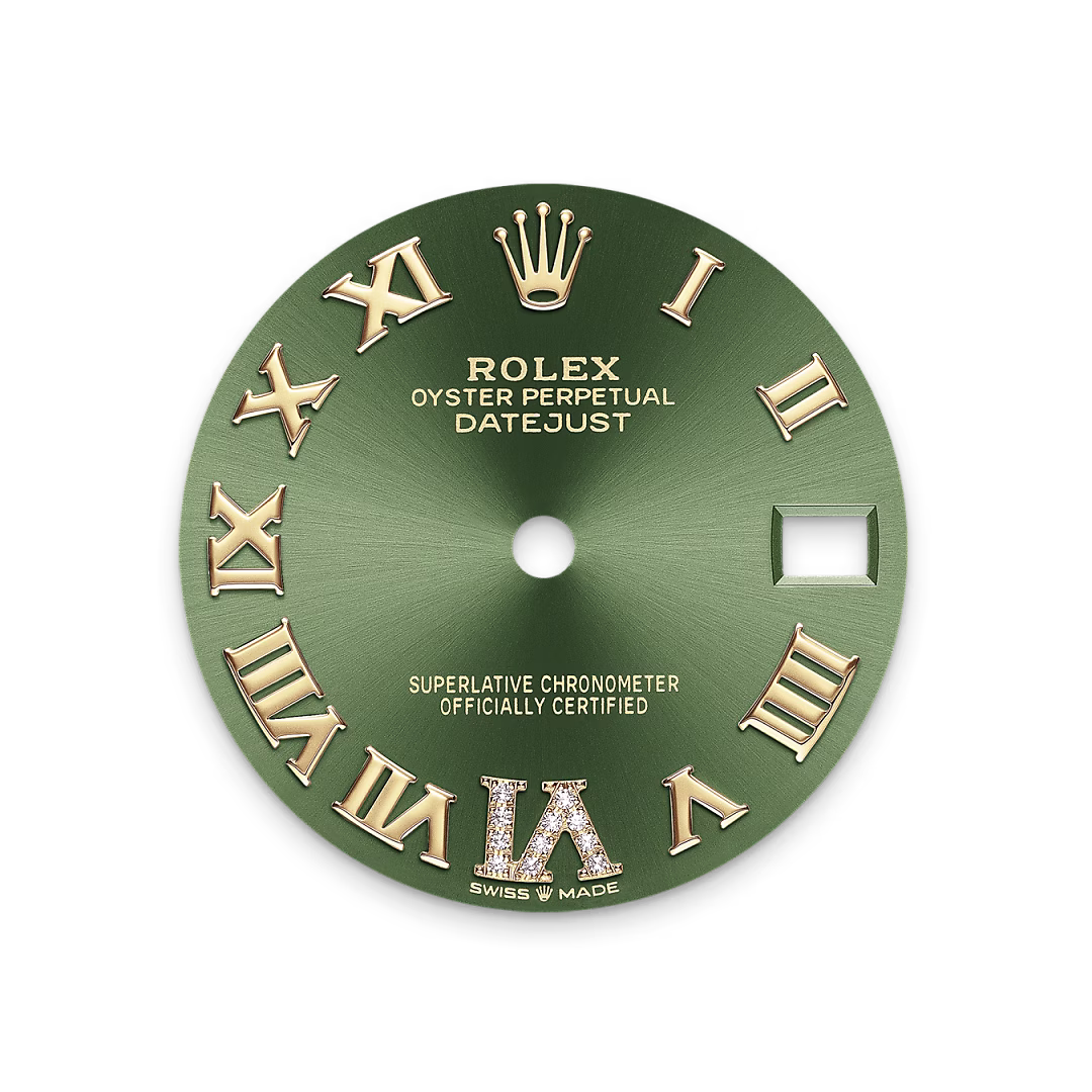 Rolex Datejust 31 — Olivgrünes Zifferblatt