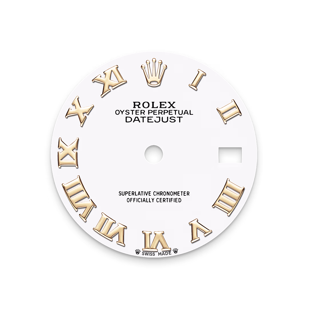 Rolex Lady-Datejust — Weißes Zifferblatt