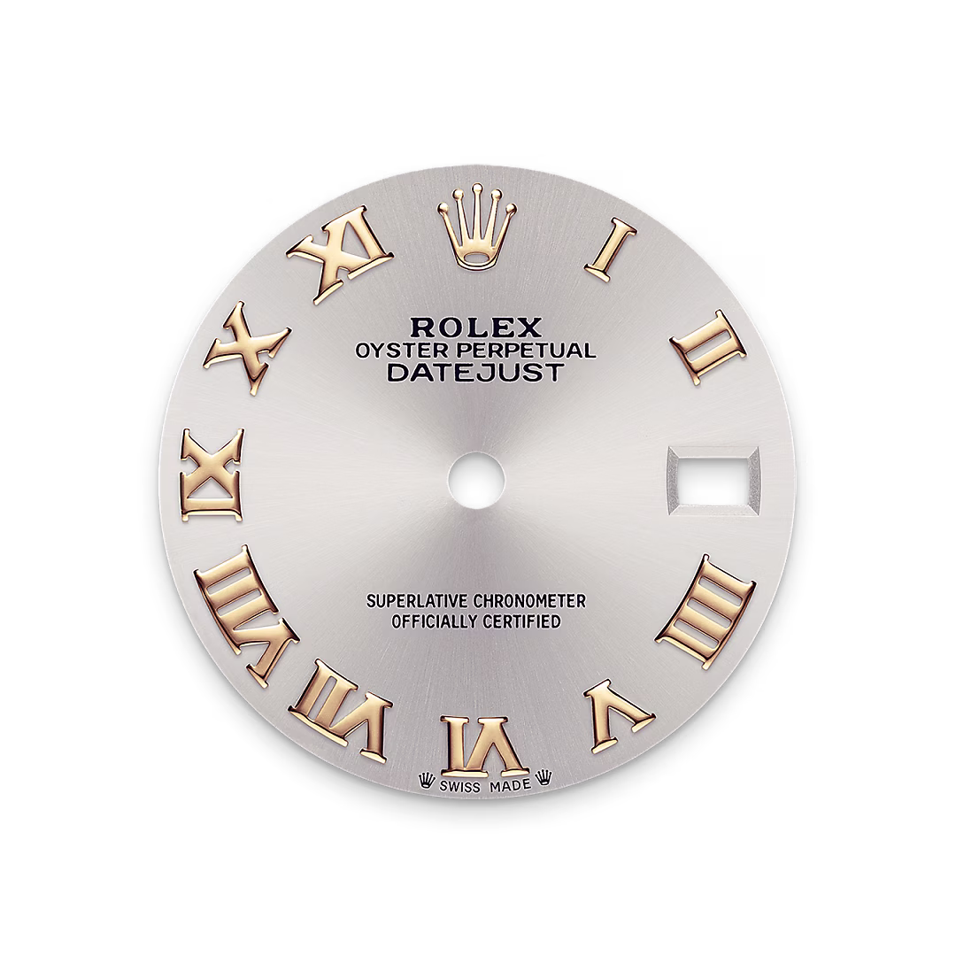 Rolex Lady-Datejust — Silbernes Zifferblatt