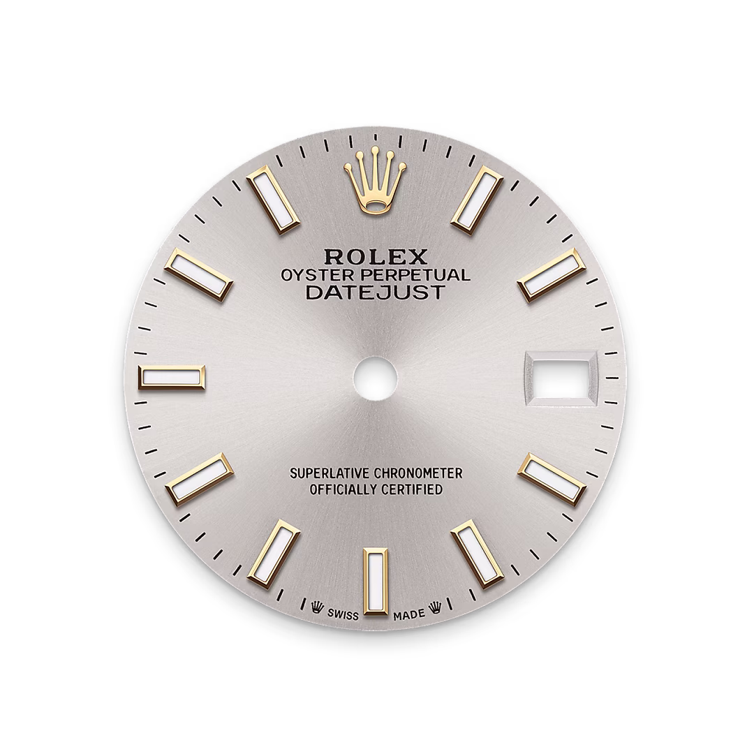 Rolex Lady-Datejust — Silbernes Zifferblatt