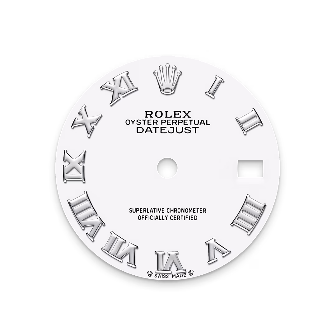 Rolex Lady-Datejust — Weißes Zifferblatt