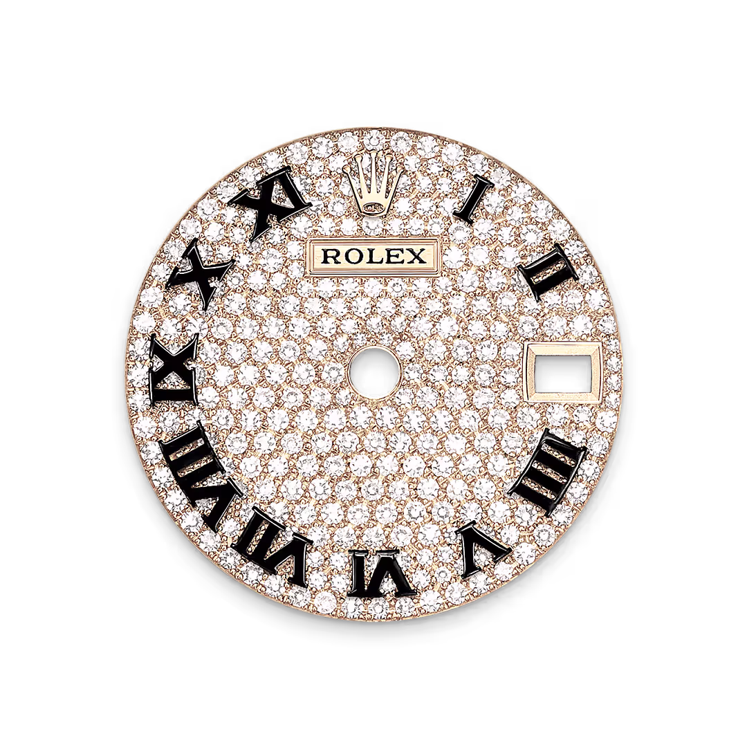 Rolex Lady-Datejust — Diamantpavé­-Zifferblatt