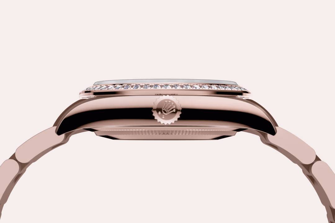 Rolex Oyster Perpetual 34 — 18 Karat Everose-Gold