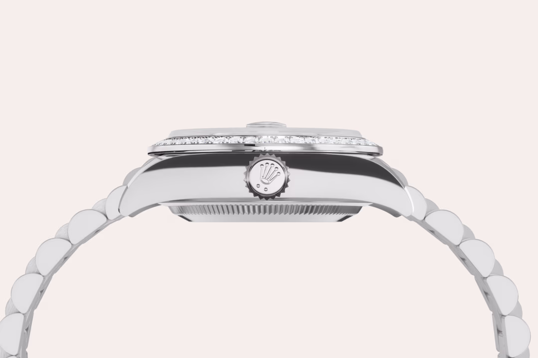 Rolex Lady-Datejust — 18 Karat Weißgold