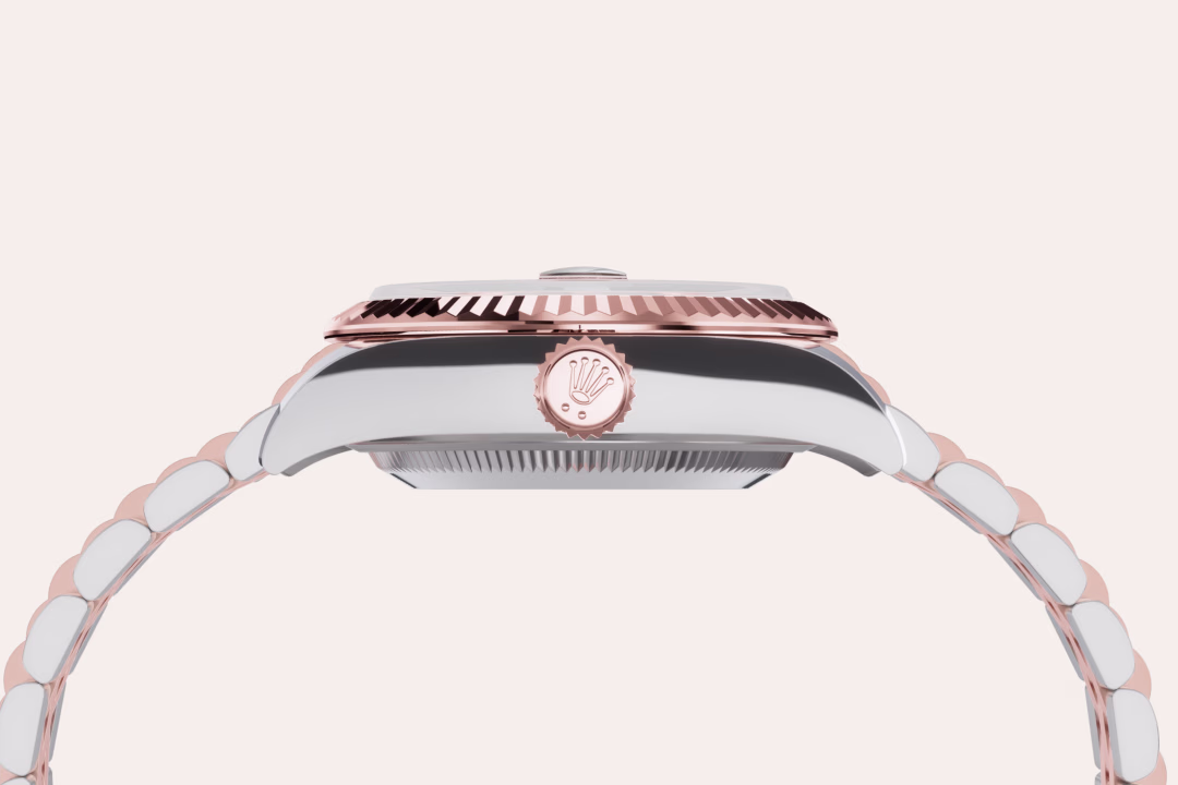 Rolex Lady-Datejust — Rolesor Everose