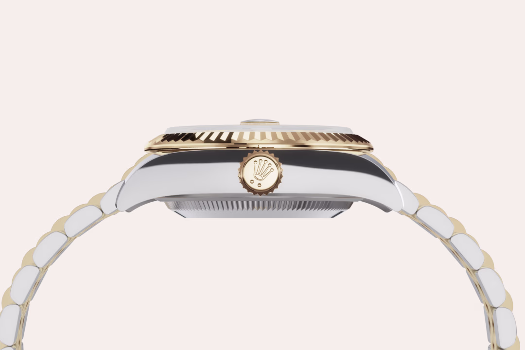 Rolex Lady-Datejust — Rolesor gelb