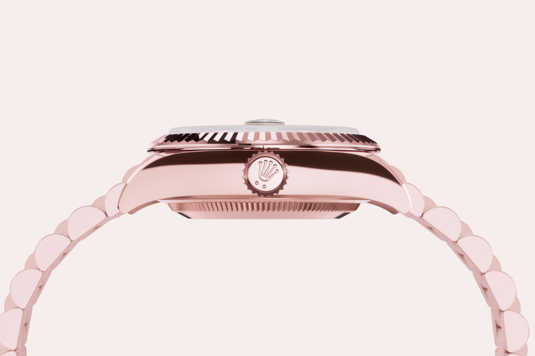 Rolex Lady-Datejust — 18 Karat Everose-Gold