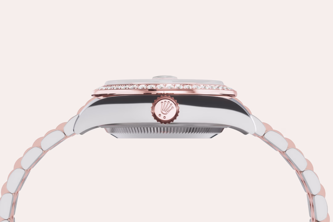 Rolex Lady-Datejust — Rolesor Everose
