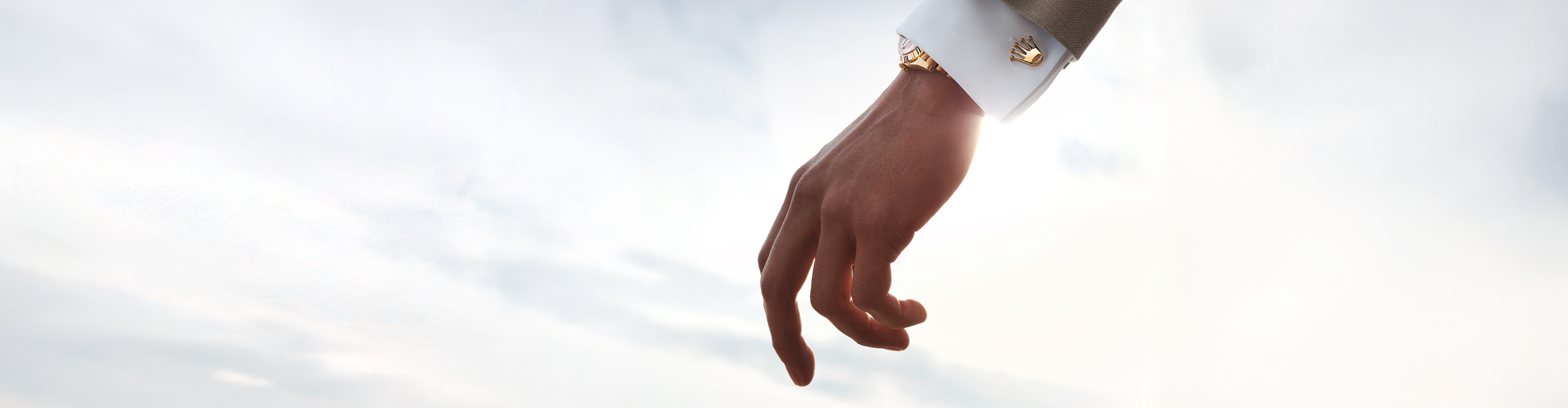 Rolex Accessoires — Cufflinks am Handgelenk