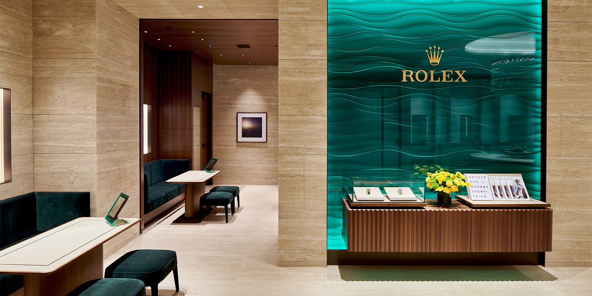 Rolex Bereich — Showroom und Boutique