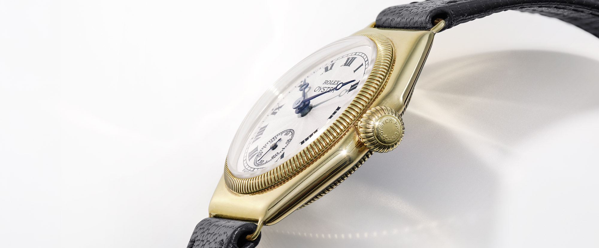 Vintage Rolex Oyster 1926 — Gold-Gehäuse mit weißem Zifferblatt